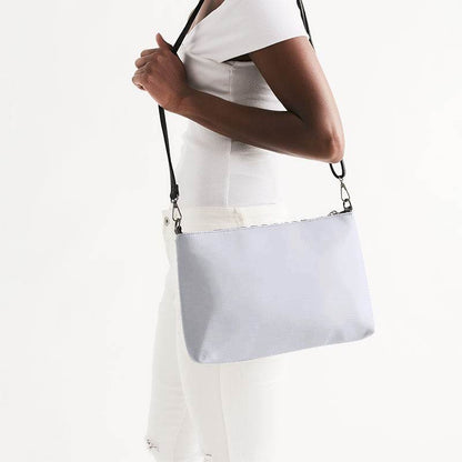 Light Neutral Indigo Zip Pouch (PUI2-NE-LI) - Side CloseUp