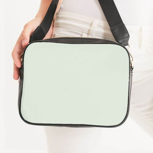 Light Neutral Lime Crossbody Bag (GL2-NE-LI) - Woman Front CloseUp