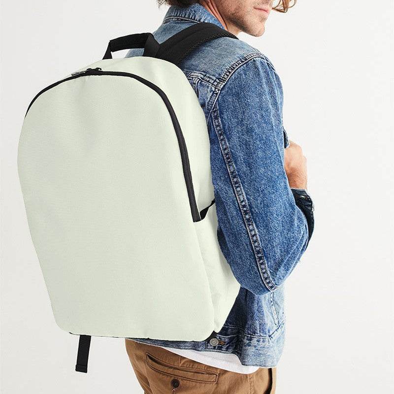 Light Neutral Lime Waterproof Backpack (L-NE-LI) - Man CloseUp