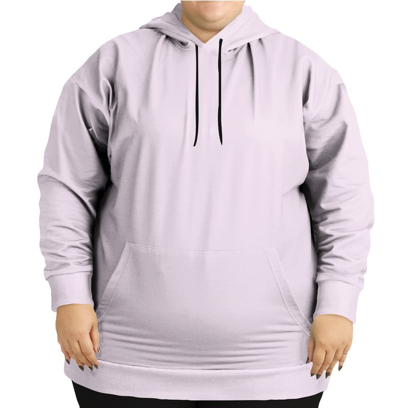 Light Neutral Magenta Hoodie PLUS (M-NE-LI) - Woman Front PLUS