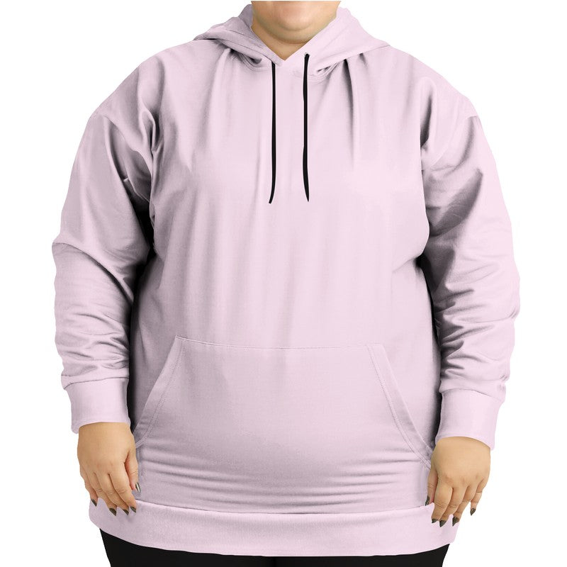 Light Neutral Magenta Hoodie PLUS (PIM2-NE-LI) - Woman Front PLUS