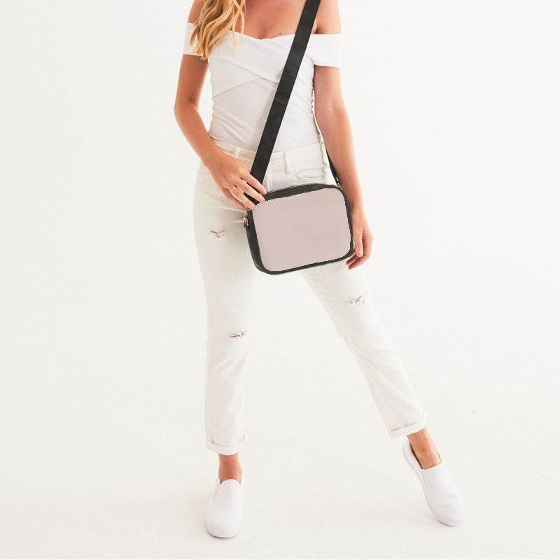 Light Neutral Orange Crossbody Bag (OR2-NE-LI) - Woman Front