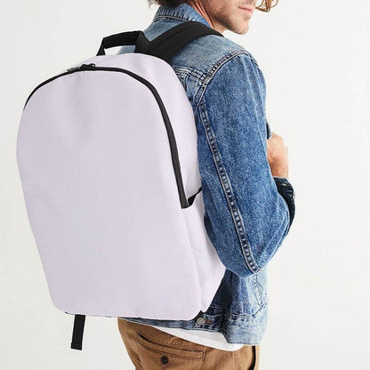 Light Neutral Purple Waterproof Backpack (MPU2-NE-LI) - Man CloseUp