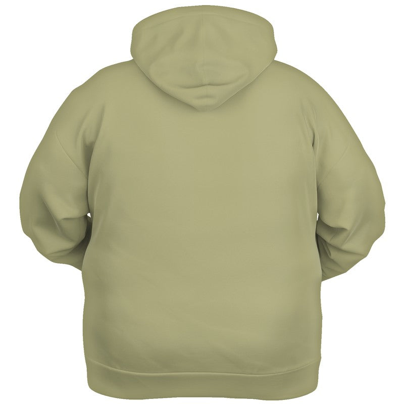 Light Olive Hoodie PLUS (LY2-FM-ML) - Ghost Back PLUS