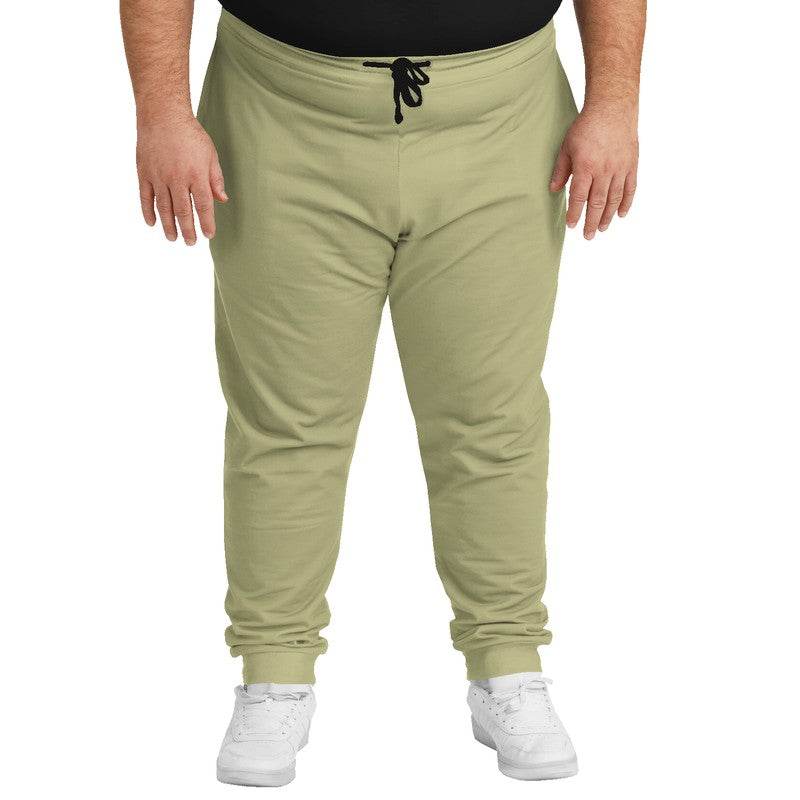 Light Olive Joggers PLUS (LY2-FM-ML) - Man Front PLUS