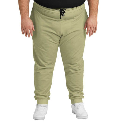 Light Olive Joggers PLUS (LY2-FM-ML) - Man Front PLUS