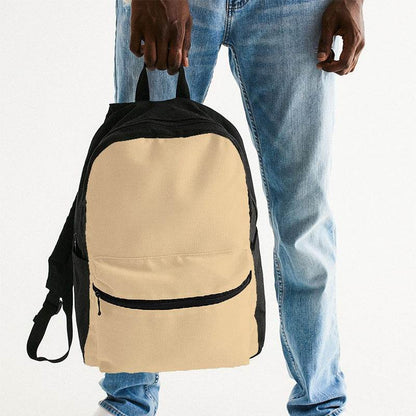 Light Orange Canvas Backpack (YO2-MU-LI) - Man Holding