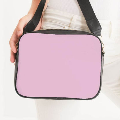 Light Pink Crossbody Bag (PIM2-FM-LI) - Woman Front CloseUp