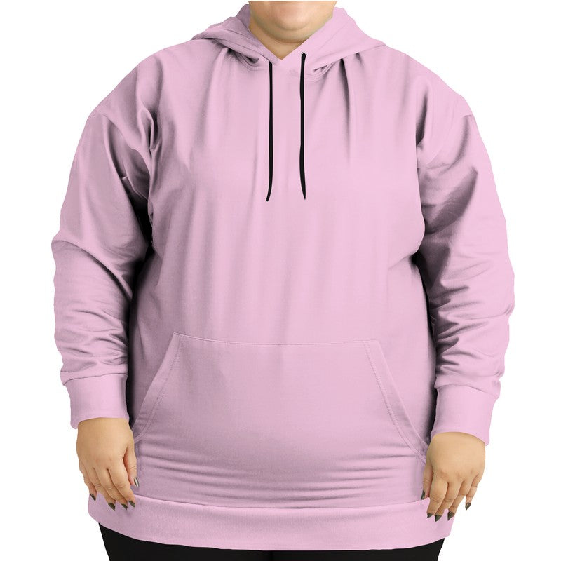 Light Pink Hoodie PLUS (PIM2-FM-LI) - Woman Front PLUS