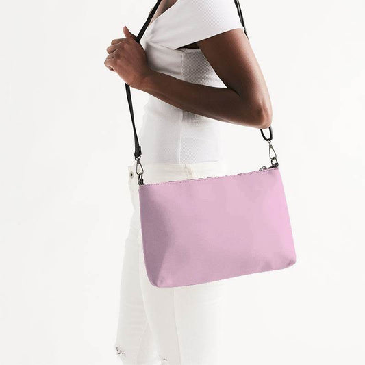 Light Pink Zip Pouch (PIM2-FM-LI) - Side CloseUp