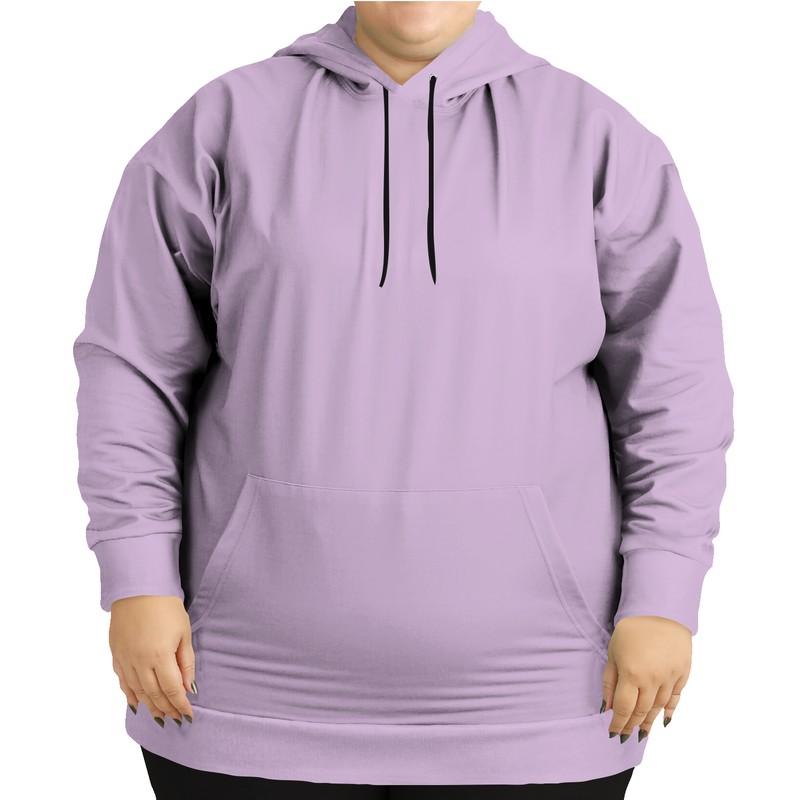 Light Purple Hoodie (C15M30Y0K0) - Woman Front PLUS