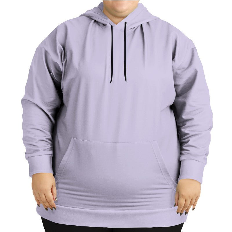 Light Purple Hoodie PLUS (PU-FM-LI) - Woman Front PLUS