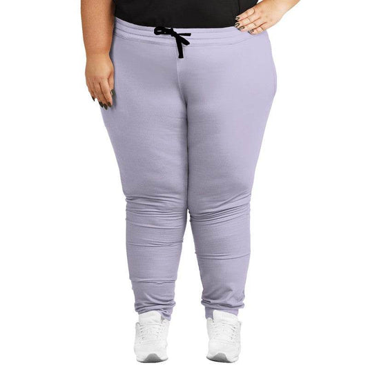 Light Purple Joggers PLUS (PU-FM-LI) - Woman Front PLUS