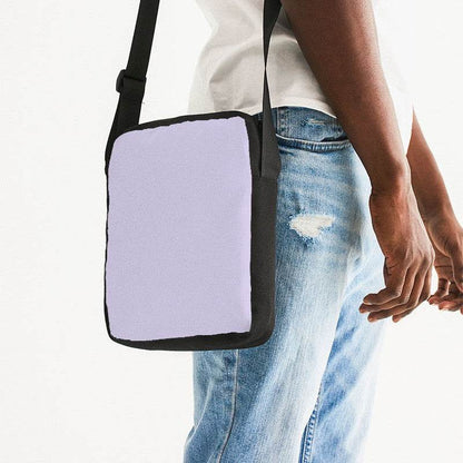 Light Purple Messenger Pouch (PU-FM-LI) - Man Side CloseUp