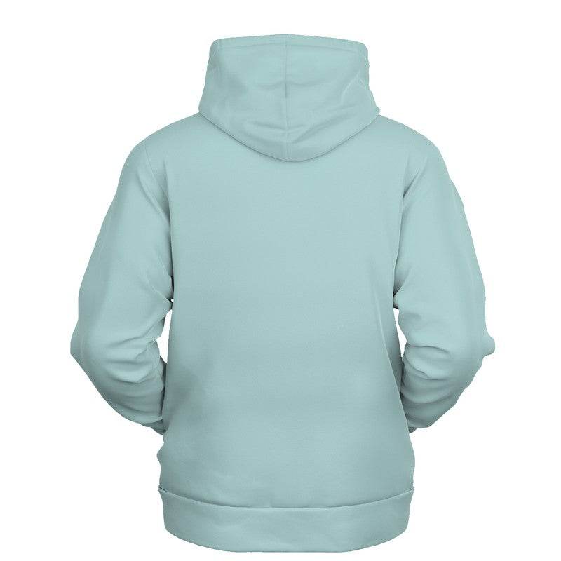 Lightened Fully-Muted Blue-Green Hoodie (CBG2-FM-LG) - Ghost Back