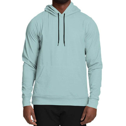 Lightened Fully-Muted Blue-Green Hoodie (CBG2-FM-LG) - Man Front