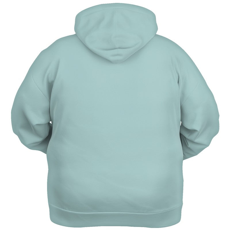 Lightened Fully-Muted Blue-Green Hoodie PLUS (CBG2-FM-LG) - Ghost Back PLUS