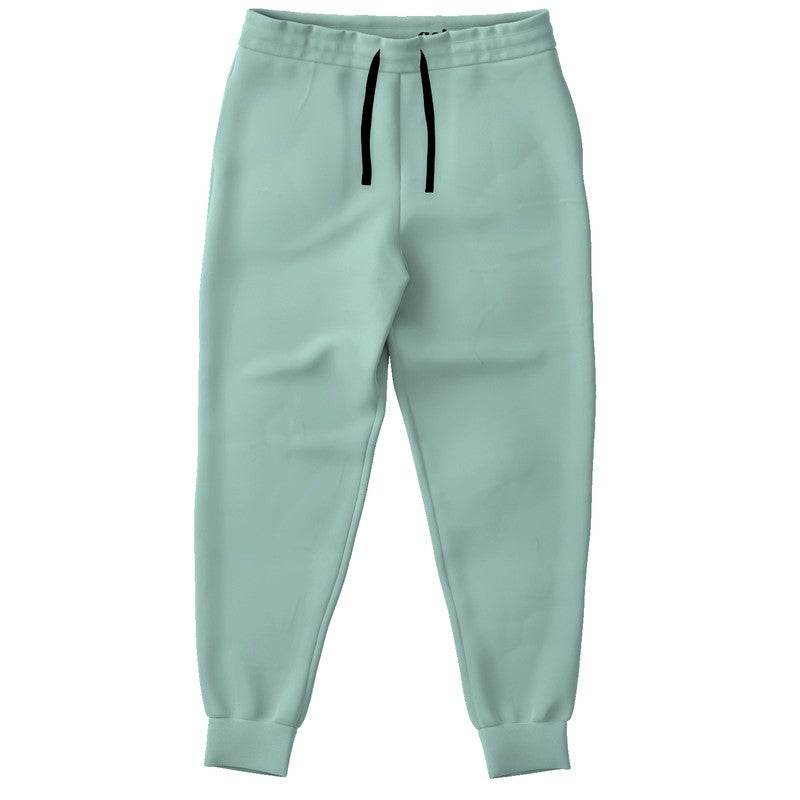 Lightened Fully-Muted Blue-Green Joggers (BG-FM-LG) - Front