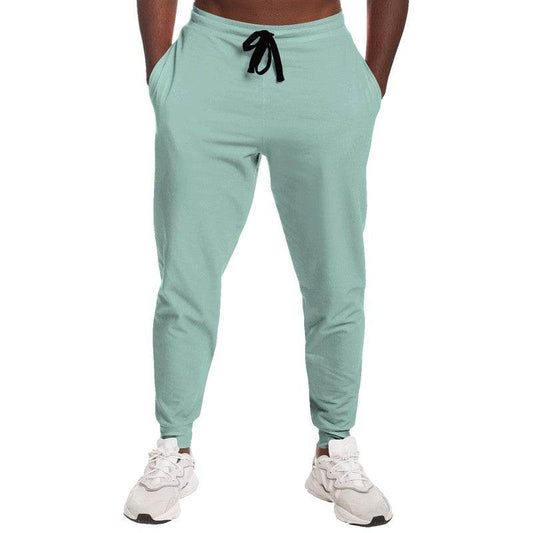 Lightened Fully-Muted Blue-Green Joggers (BG-FM-LG) - Man Front