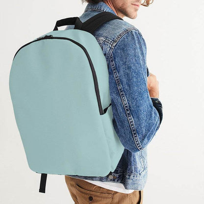 Lightened Fully-Muted Blue-Green Waterproof Backpack (CBG2-FM-LG) - Man CloseUp