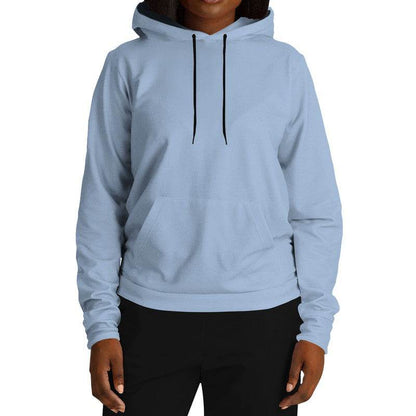 Lightened Fully-Muted Blue Hoodie (IB2-FM-LG) - Woman Front