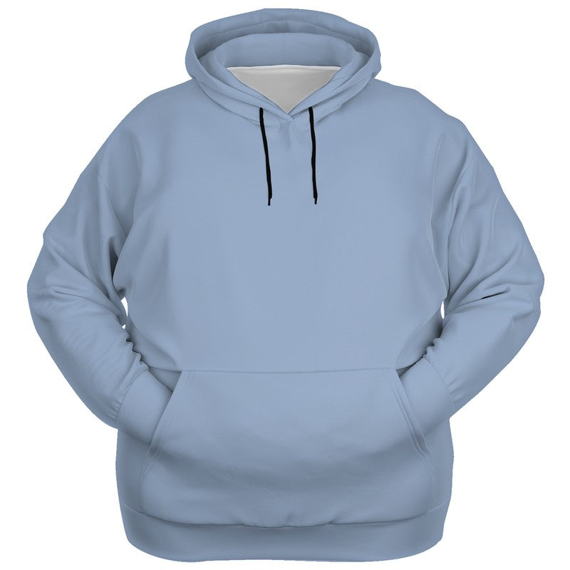 Lightened Fully-Muted Blue Hoodie PLUS (IB2-FM-LG) - Ghost Front PLUS