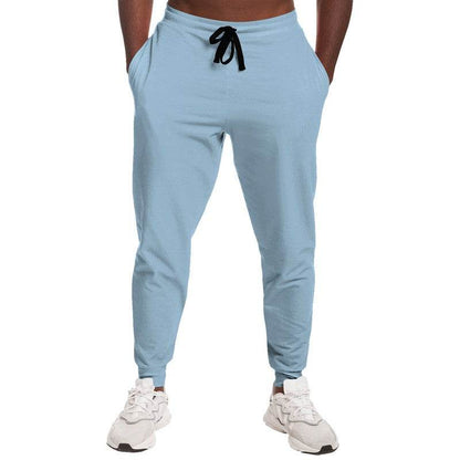 Lightened Fully-Muted Blue Joggers (B-FM-LG) - Man Front