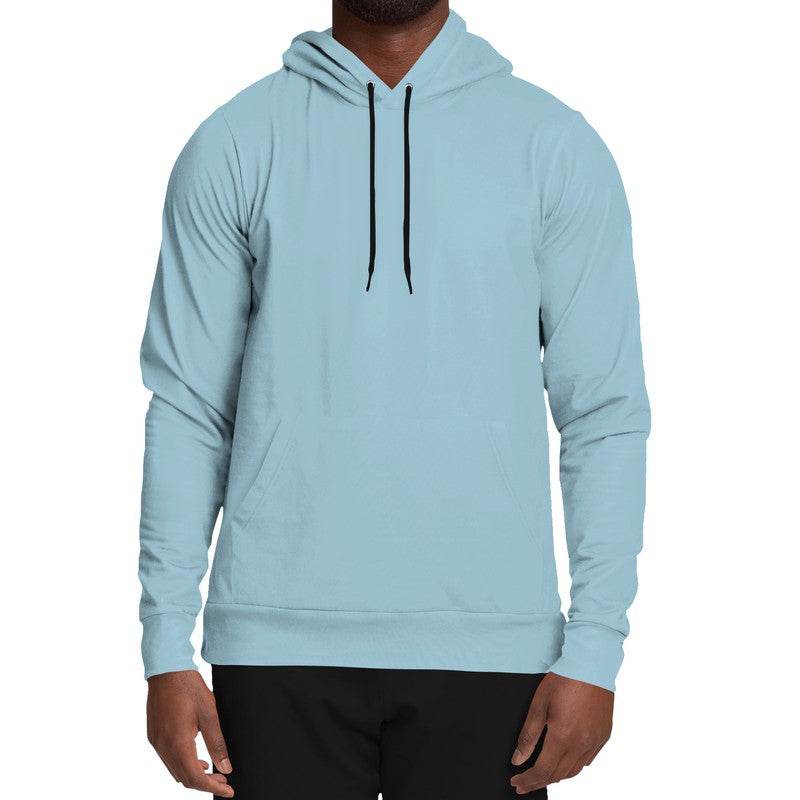 Lightened Fully-Muted Cyan Hoodie (BC2-FM-LG) - Man Front