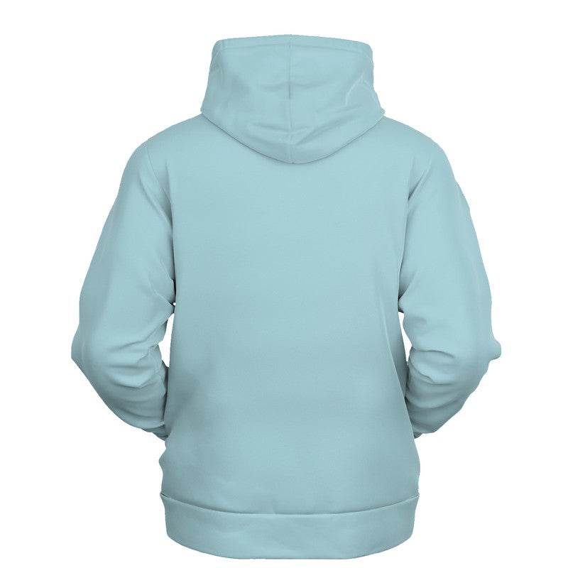 Lightened Fully-Muted Cyan Hoodie (C-FM-LG) - Ghost Back