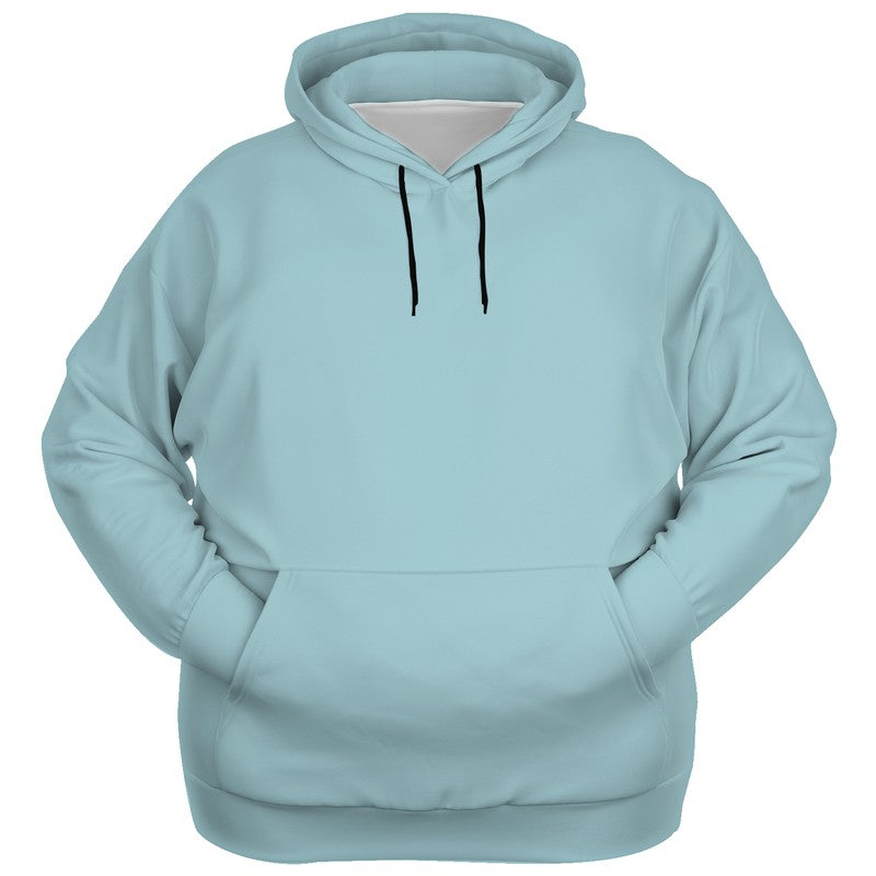 Lightened Fully-Muted Cyan Hoodie PLUS (C-FM-LG) - Ghost Front PLUS
