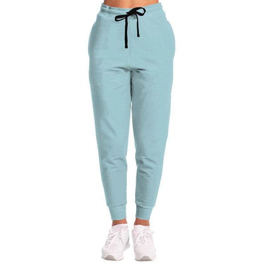 Lightened Fully-Muted Cyan Joggers (C-FM-LG) - Woman Front