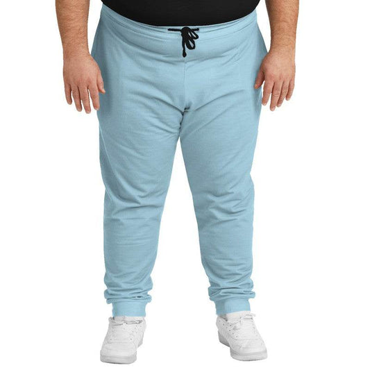 Lightened Fully-Muted Cyan Joggers PLUS (BC2-FM-LG) - Man Front PLUS