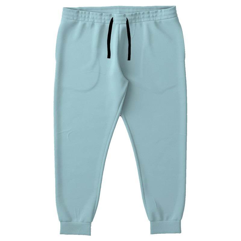 Lightened Fully-Muted Cyan Joggers PLUS (C-FM-LG) - Front PLUS