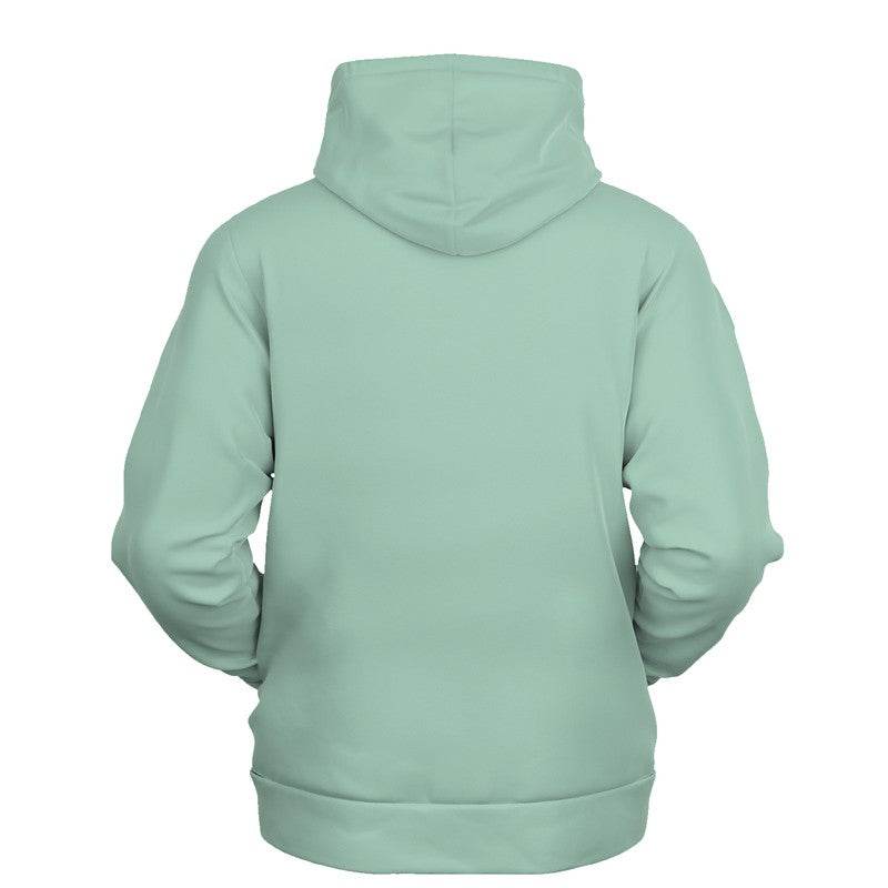 Lightened Fully-Muted Green Hoodie (BGG2-FM-LG) - Ghost Back