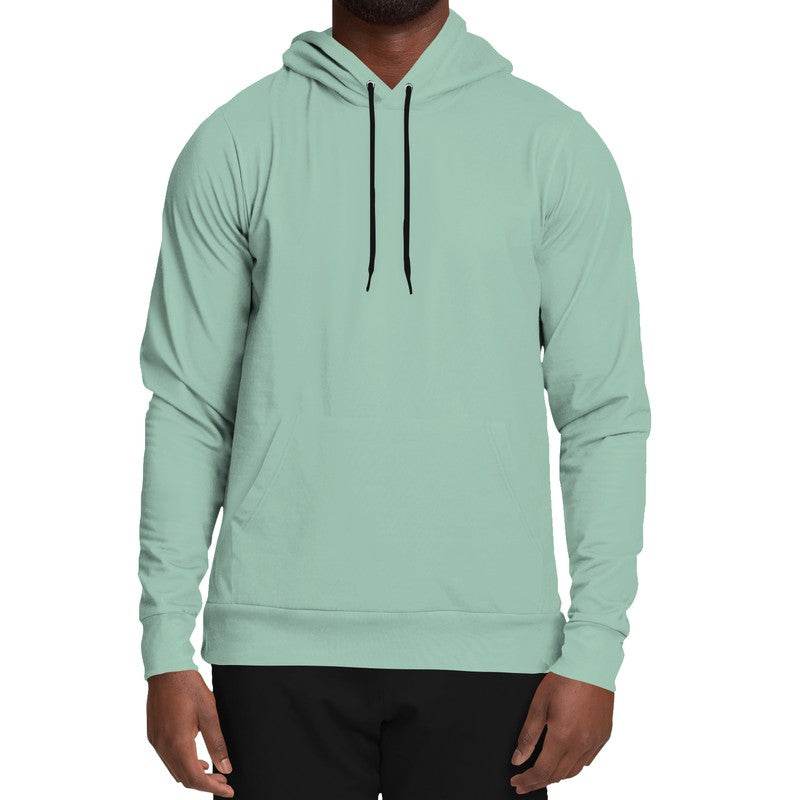Lightened Fully-Muted Green Hoodie (BGG2-FM-LG) - Man Front