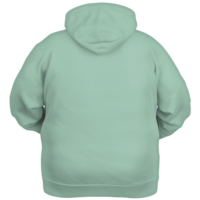 Lightened Fully-Muted Green Hoodie PLUS (BGG2-FM-LG) - Ghost Back PLUS