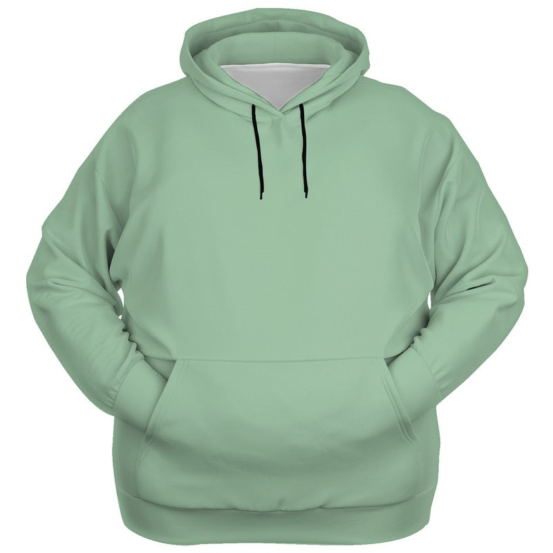 Lightened Fully-Muted Green Hoodie PLUS (G-FM-LG) - Ghost Front PLUS