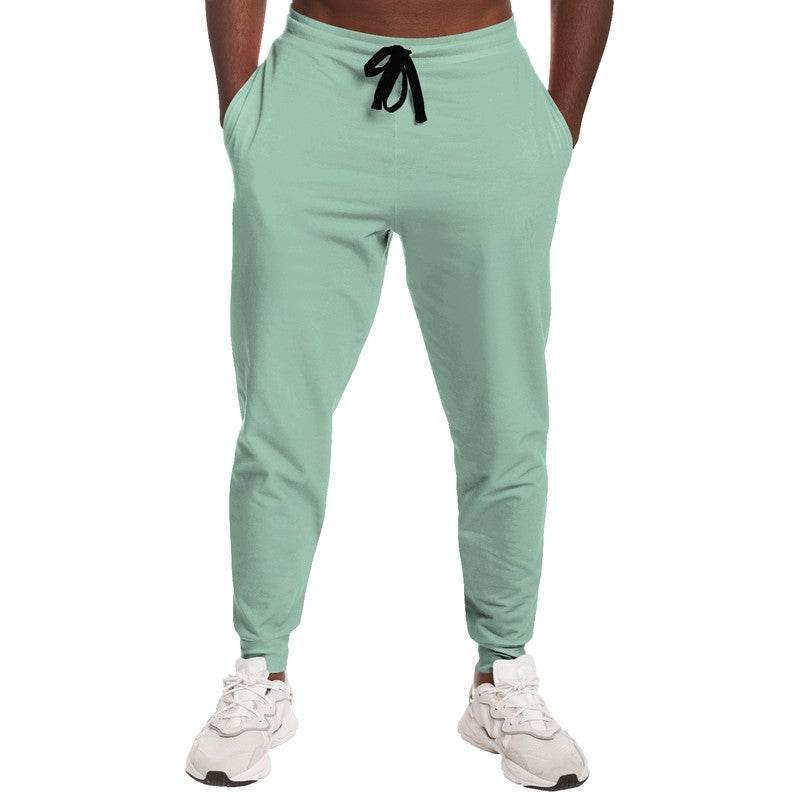 Lightened Fully-Muted Green Joggers (BGG2-FM-LG) - Man Front