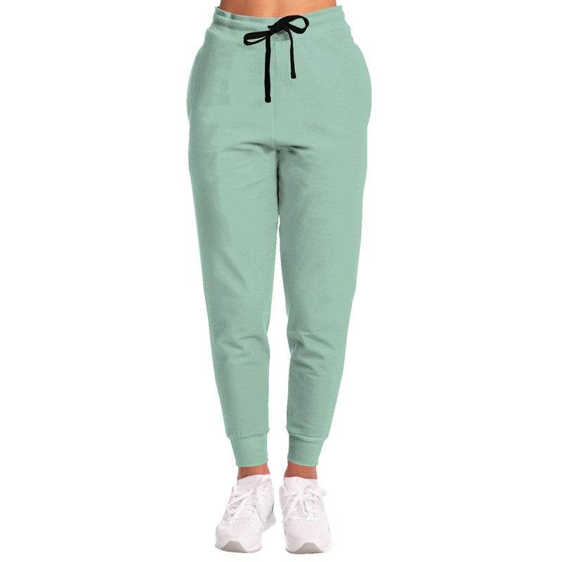 Lightened Fully-Muted Green Joggers (BGG2-FM-LG) - Woman Front