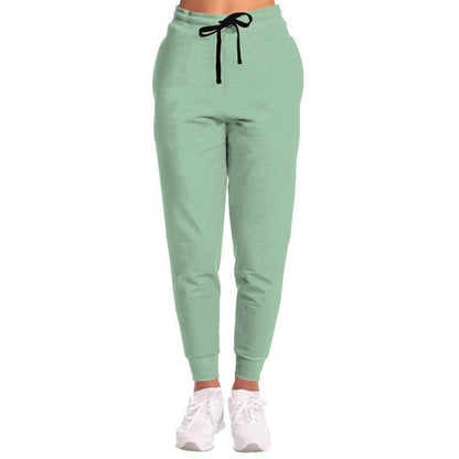 Lightened Fully-Muted Green Joggers (G-FM-LG) - Woman Front