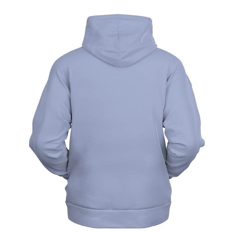 Lightened Fully-Muted Indigo Hoodie (I-FM-LG) - Ghost Back