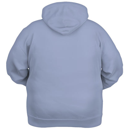 Lightened Fully-Muted Indigo Hoodie PLUS (I-FM-LG) - Ghost Back PLUS
