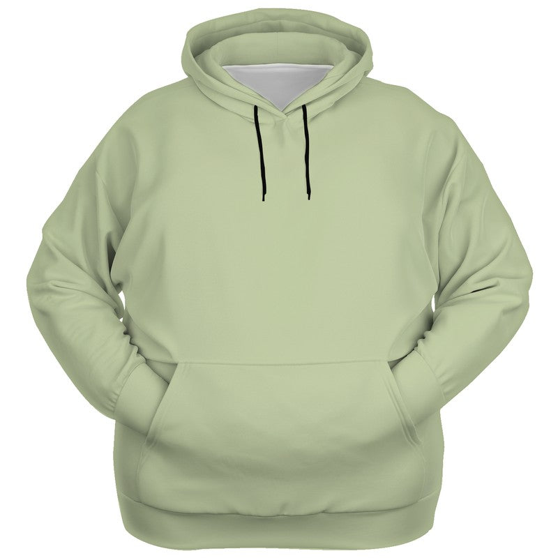 Lightened Fully-Muted Lime Hoodie PLUS (L-FM-LG) - Ghost Front PLUS
