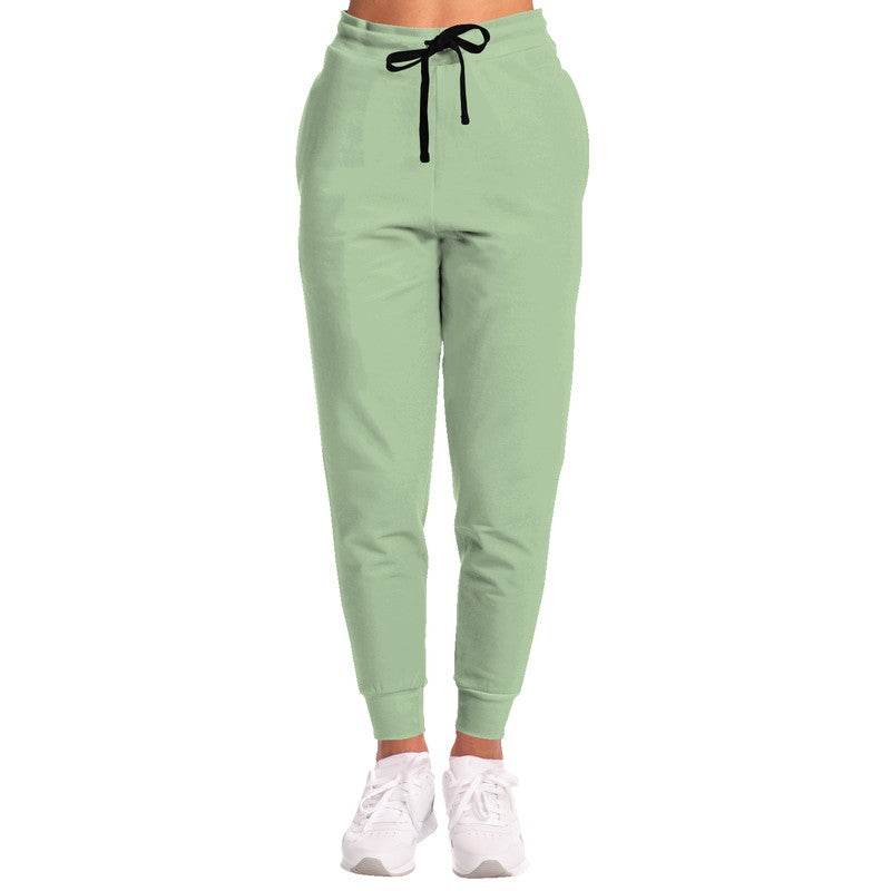 Lightened Fully-Muted Lime Joggers (GL2-FM-LG) - Woman Front