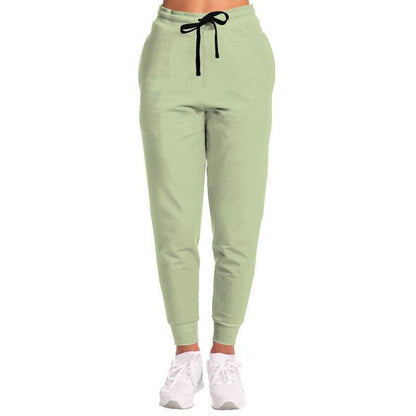 Lightened Fully-Muted Lime Joggers (L-FM-LG) - Woman Front