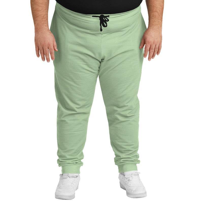 Lightened Fully-Muted Lime Joggers PLUS (GL2-FM-LG) - Man Front PLUS
