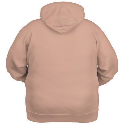 Lightened Fully-Muted Orange Hoodie PLUS (OR2-FM-LG) - Ghost Back PLUS