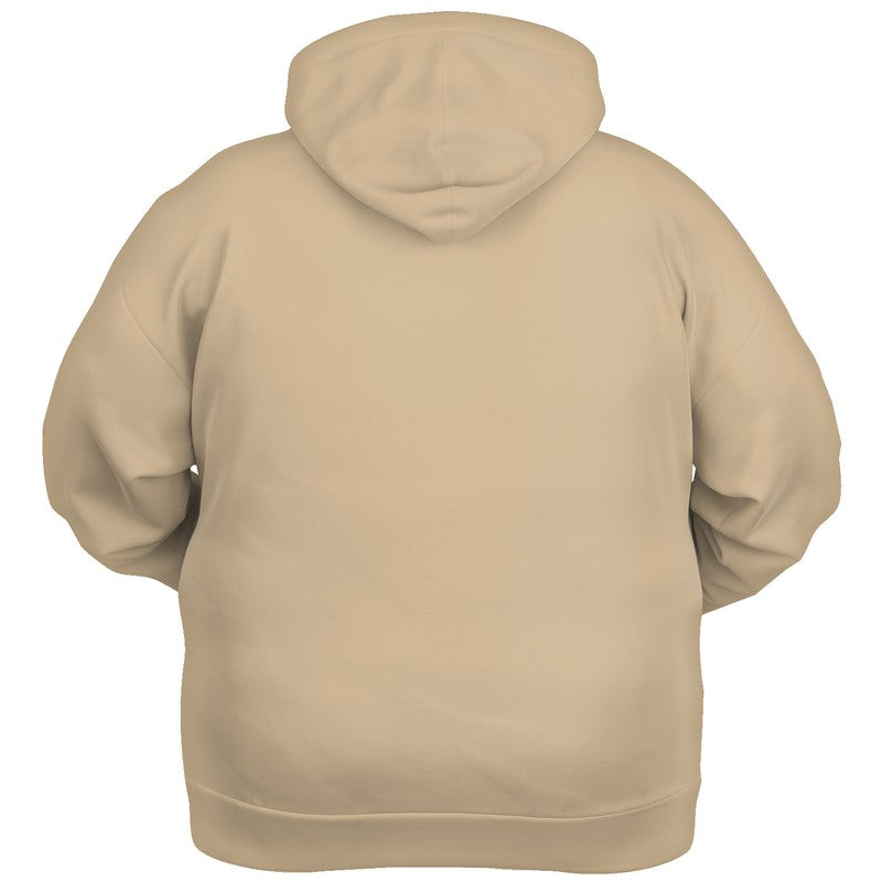 Lightened Fully-Muted Orange Hoodie PLUS (YO2-FM-LG) - Ghost Back PLUS
