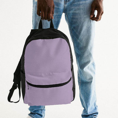 Lightened Fully-Muted Purple Canvas Backpack (MPU2-FM-LG) - Man Holding