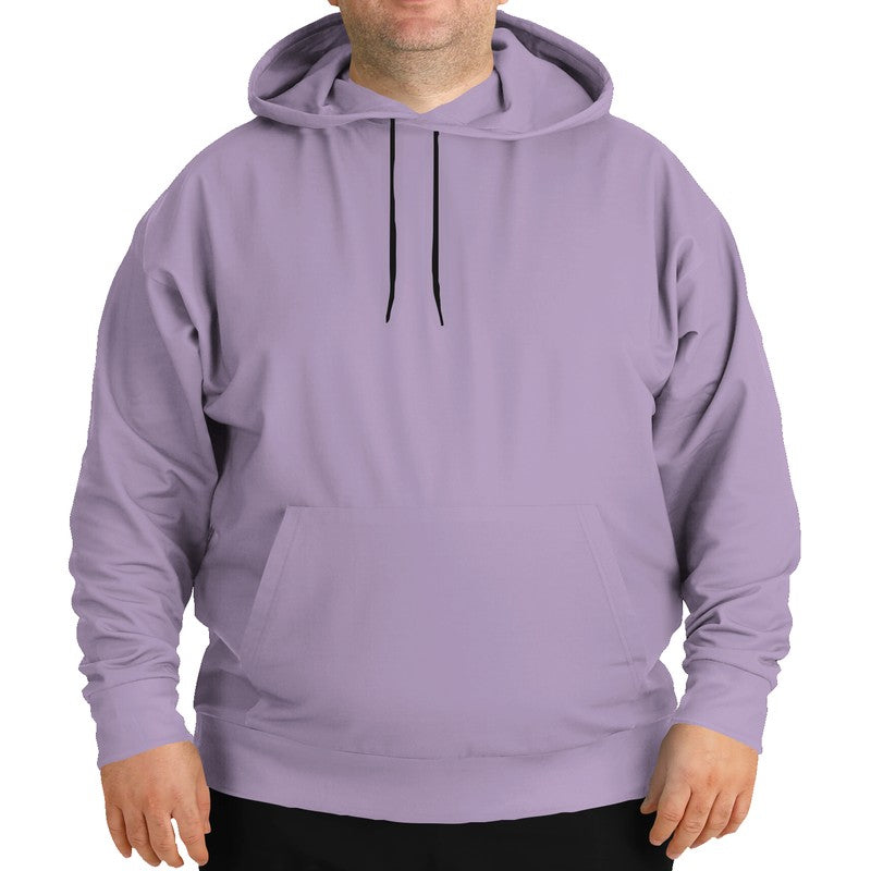 Lightened Fully-Muted Purple Hoodie PLUS (MPU2-FM-LG) - Man Front PLUS